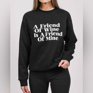 Brunette The Label Black Sweatshirt